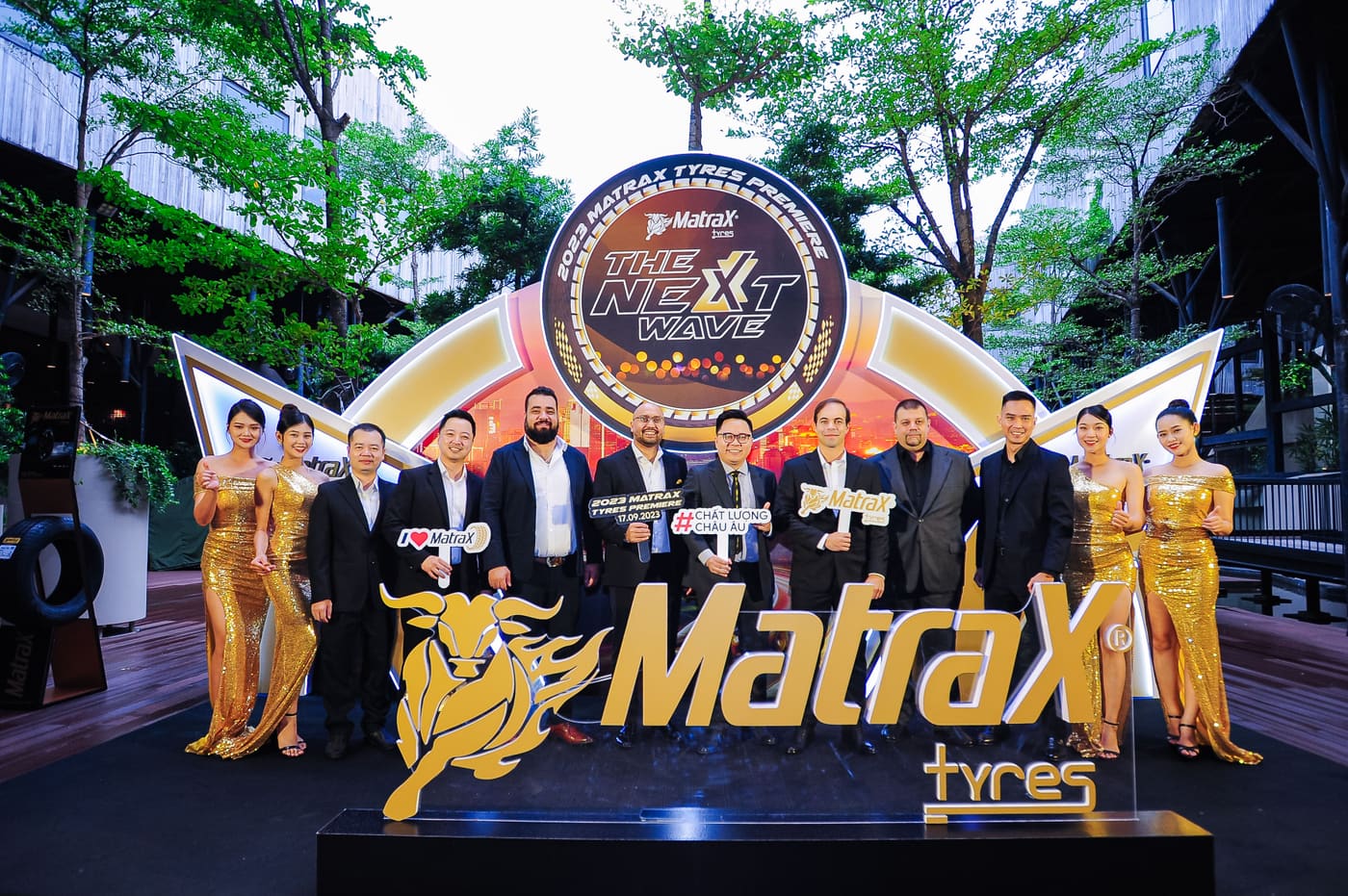 MatraX launch stage in Ho Chi Minh City